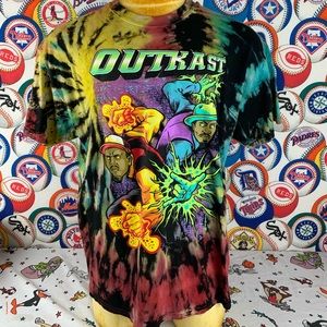 OutKast tye-dye T shirt
